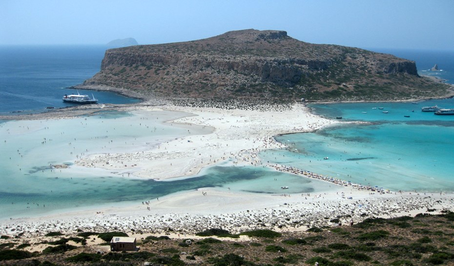 Plaža in laguna Balos