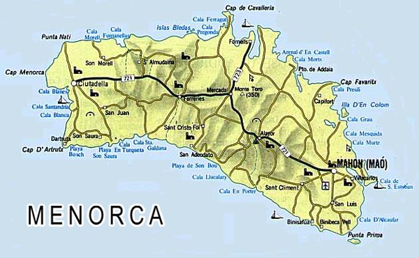 Karta Menorce
